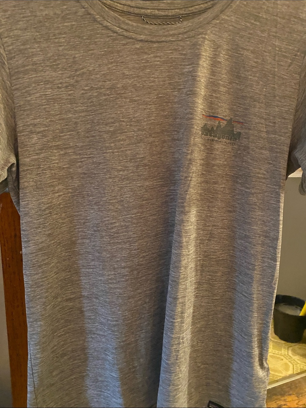 Women’s Heather Gray Short-Sleeve Crewneck T-Shirt
